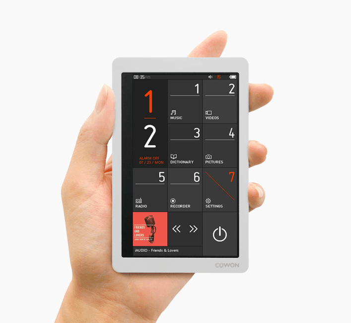 cowon x9 gui