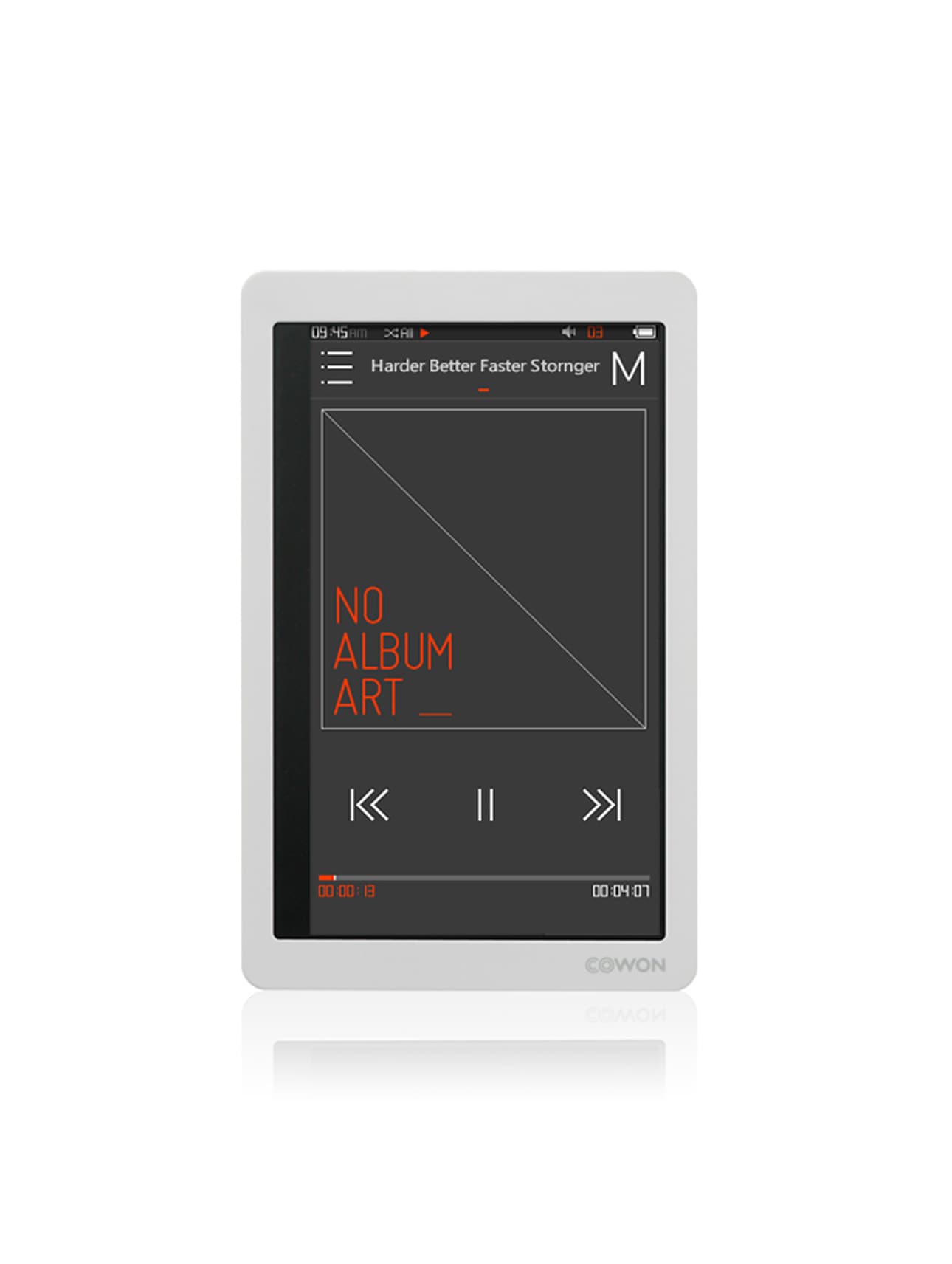 cowon x9 gui