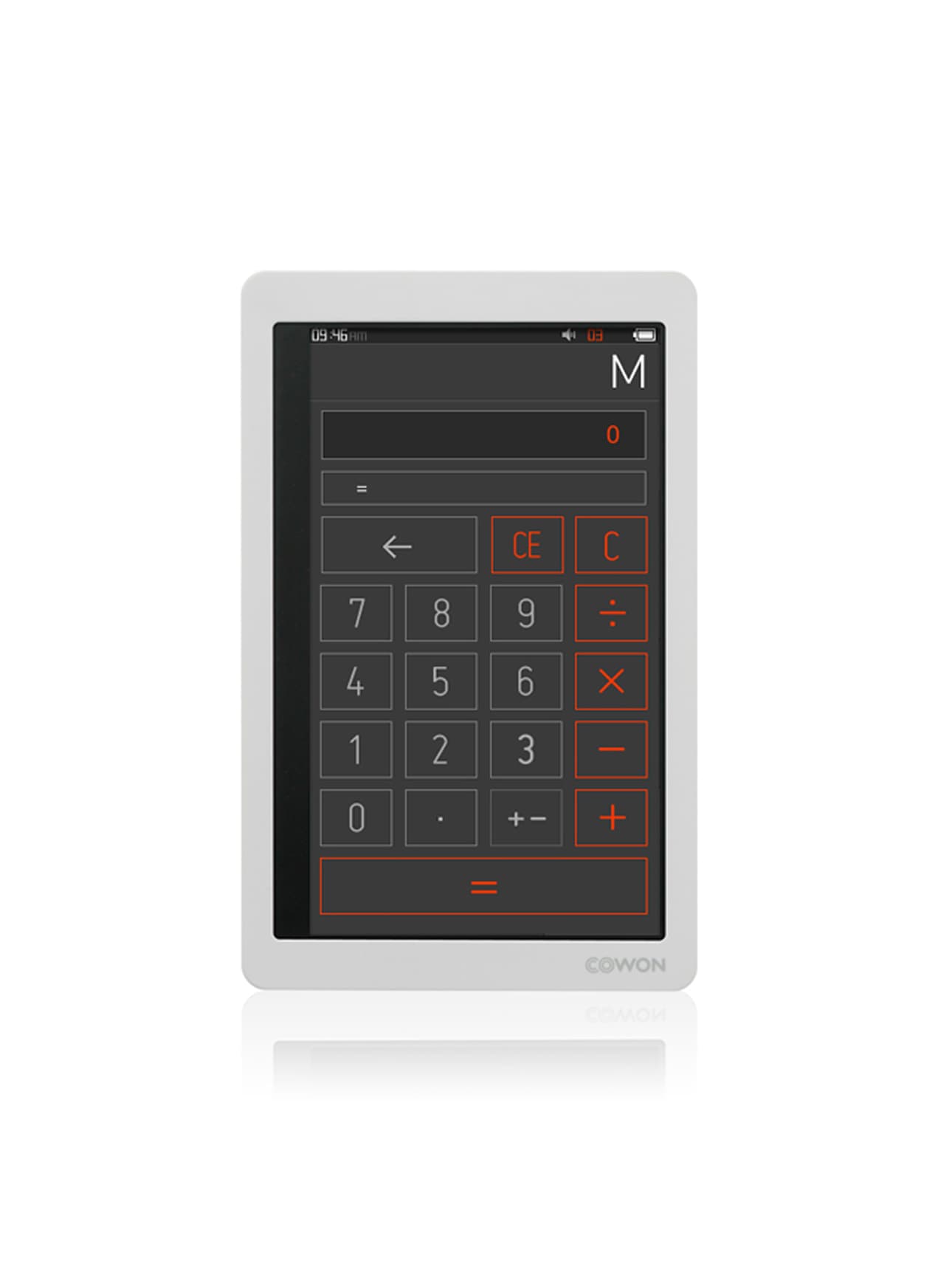 cowon x9 gui